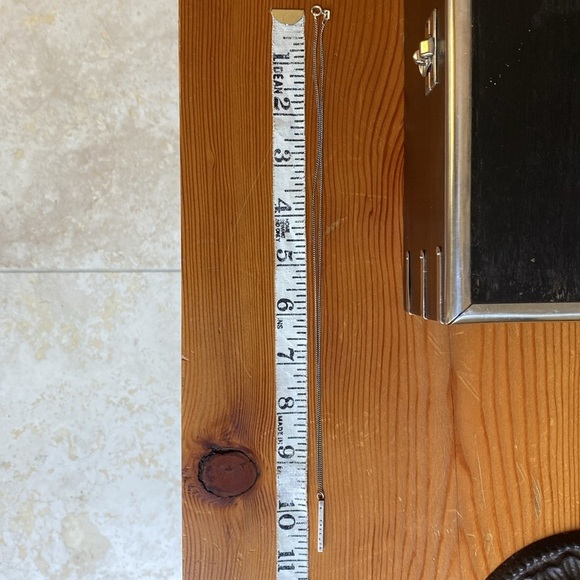 Stamped Quote 925 Silver Bar Necklace - Picture 7 of 10